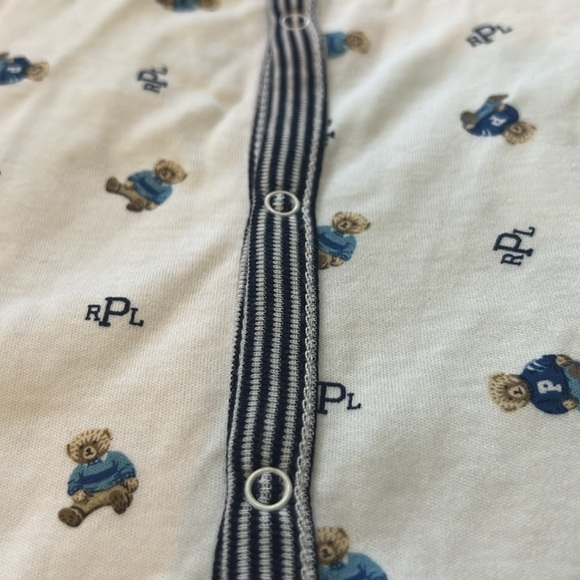 POLO RALPH LAUREN BABY SLEEPER - Picture 3 of 5